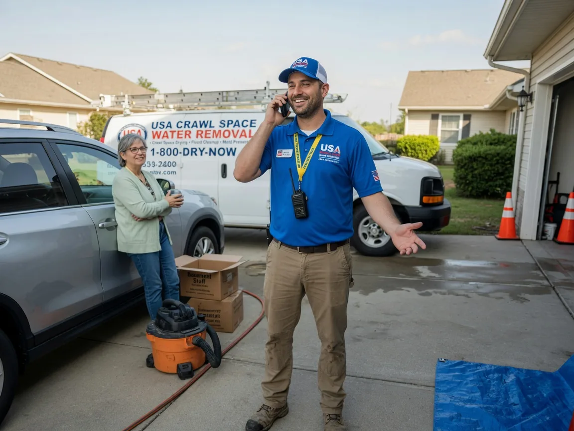 Crawl Space Water Removal Ridgway, IL FAQs